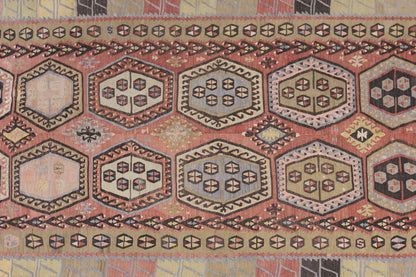 Şarkışla tribal kilim, 5x10 ft kilim, 160x290 cm kilim