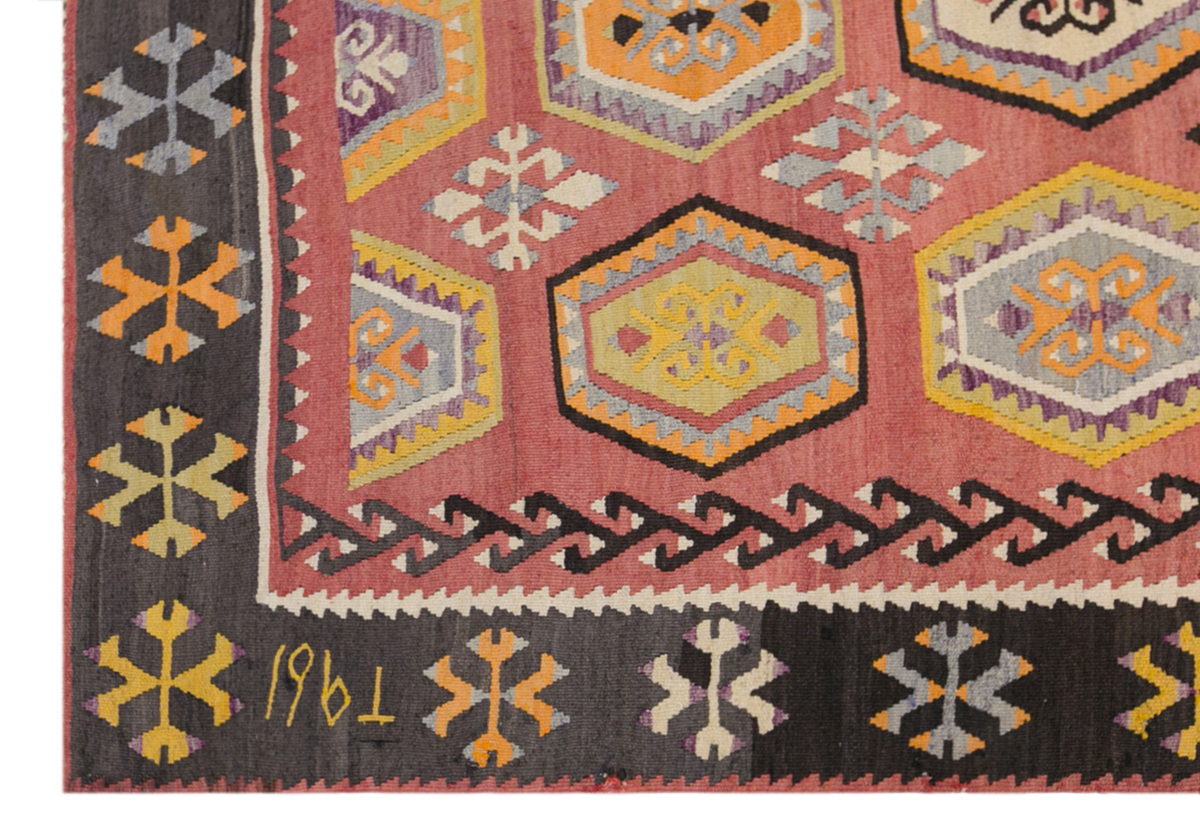 Şarkışla tribal kilim, 5x10 ft kilim, 160x316 cm