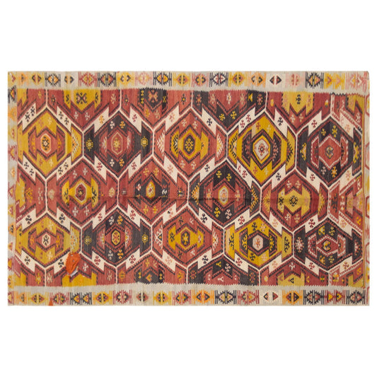 şarkışla tribal kilim, 5x11 ft kilim, 140x323 cm