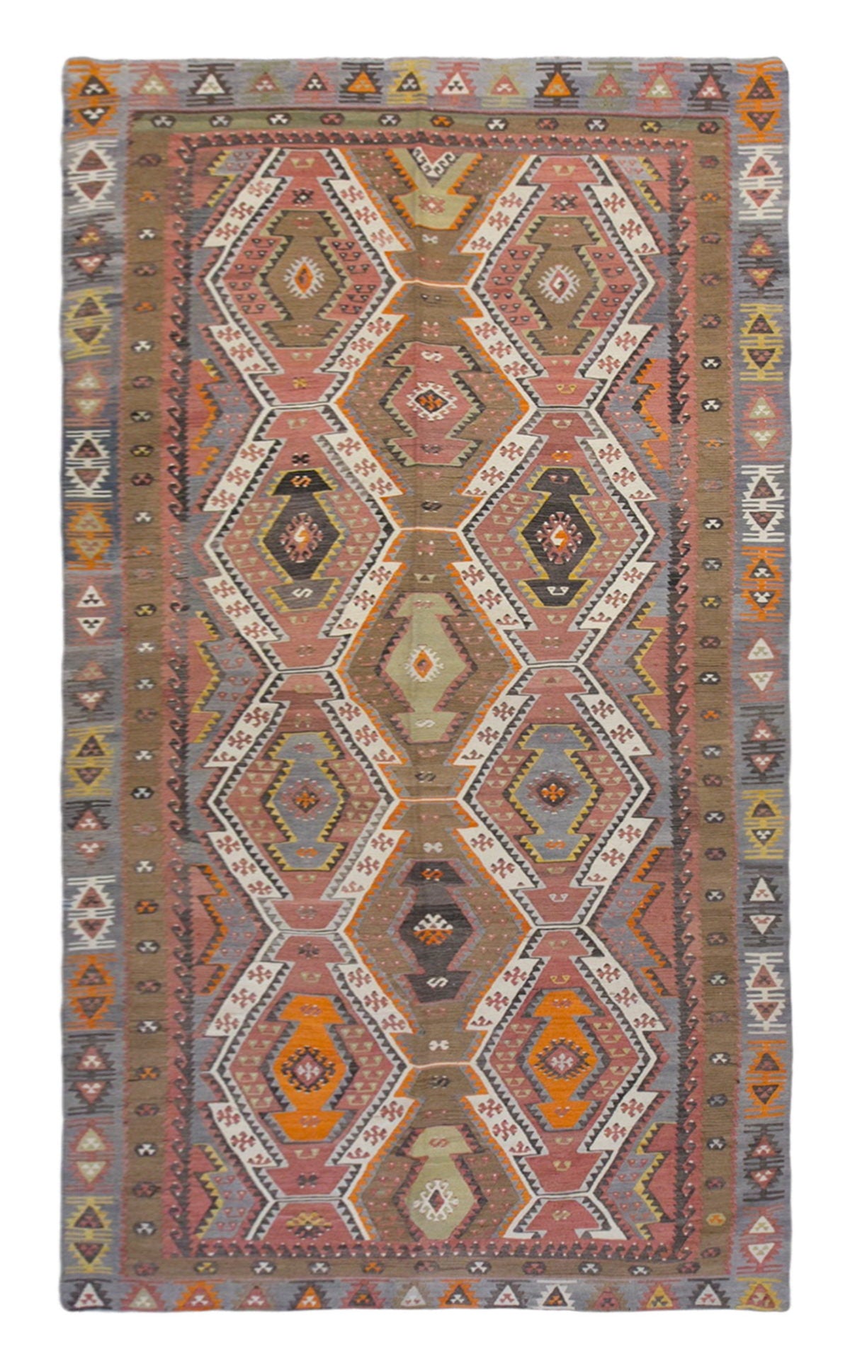şarkışla tribal kilim, 5x11 ft kilim, 146x337 cm