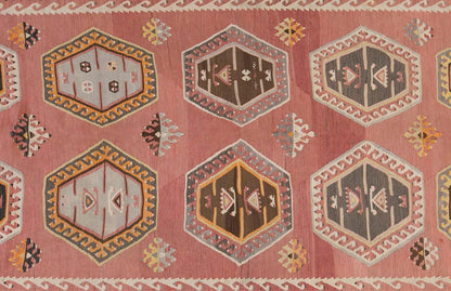 Şarkışla tribal kilim, 5x11 ft kilim, 150x338 cm