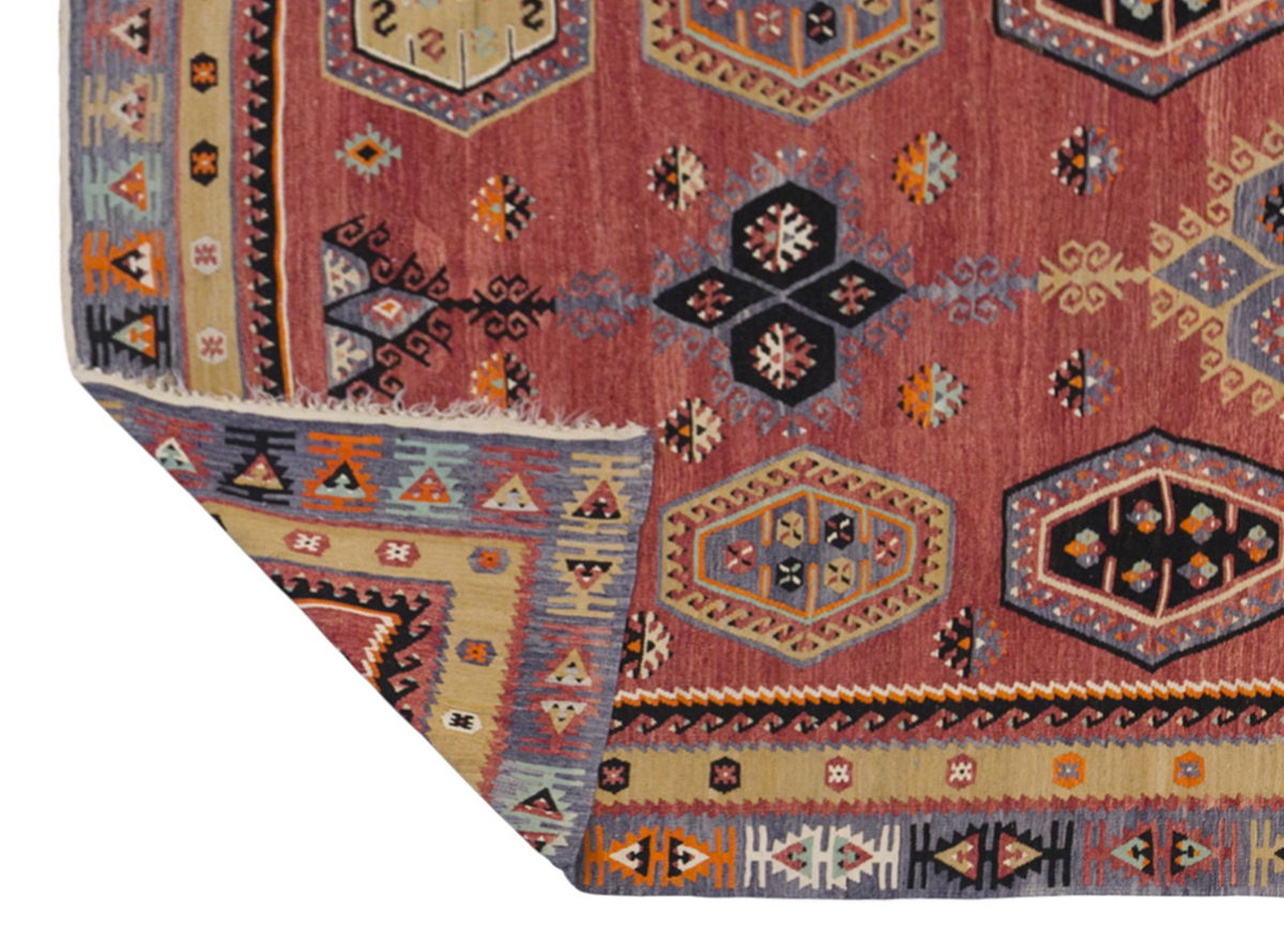 şarkışla tribal kilim, 5x11 ft kilim, 165x338 cm