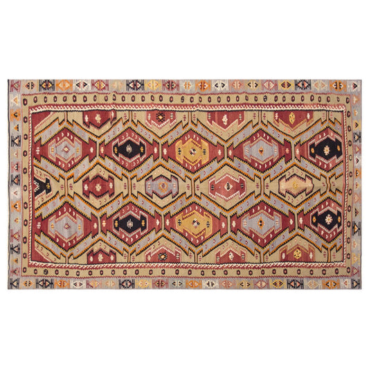 şarkışla tribal kilim, 5x12 ft kilim, 163x351 cm
