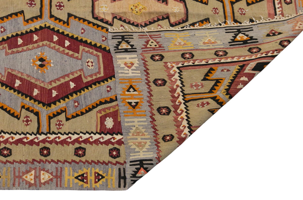 şarkışla tribal kilim, 5x12 ft kilim, 163x351 cm