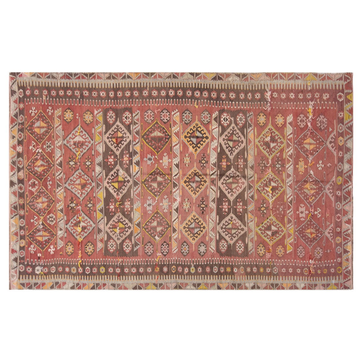 şarkışla tribal kilim, 5x13 ft kilim, 155x391 cm