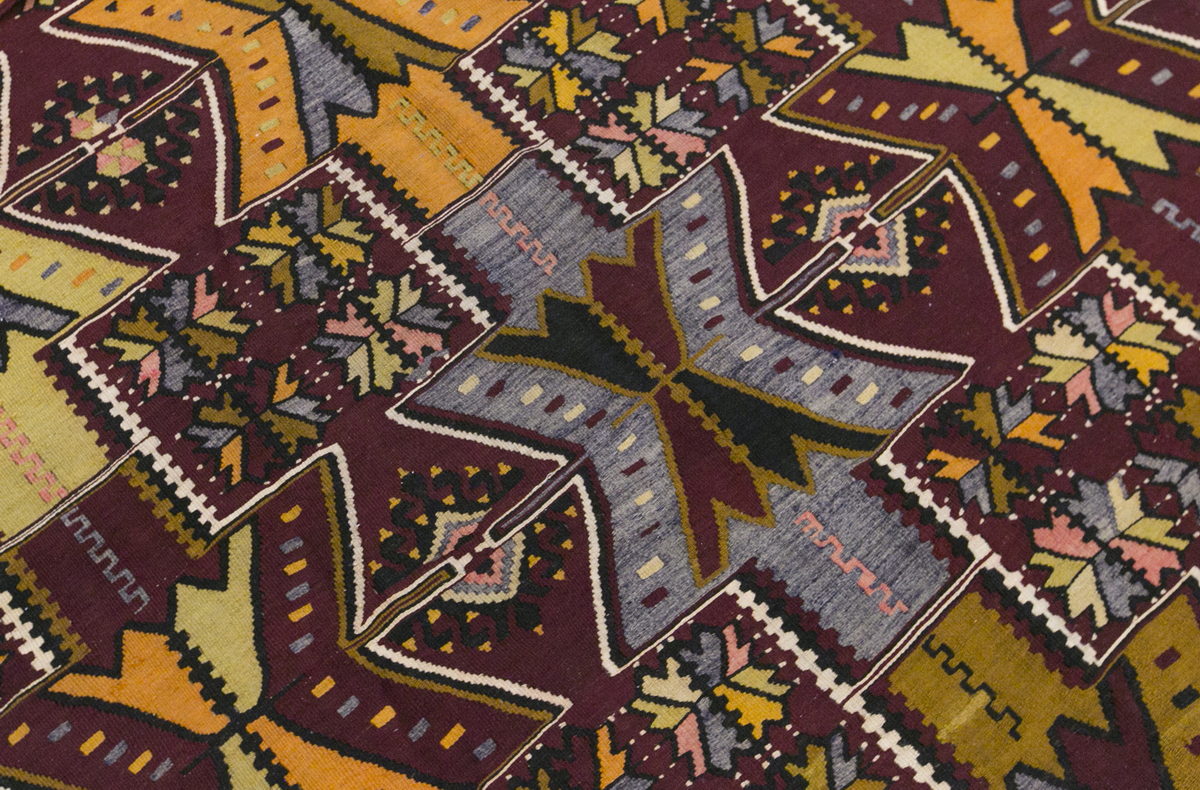 şarkışla tribal kilim, 5x15 ft kilim, 167x445 cm