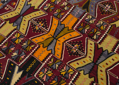 şarkışla tribal kilim, 5x15 ft kilim, 167x445 cm