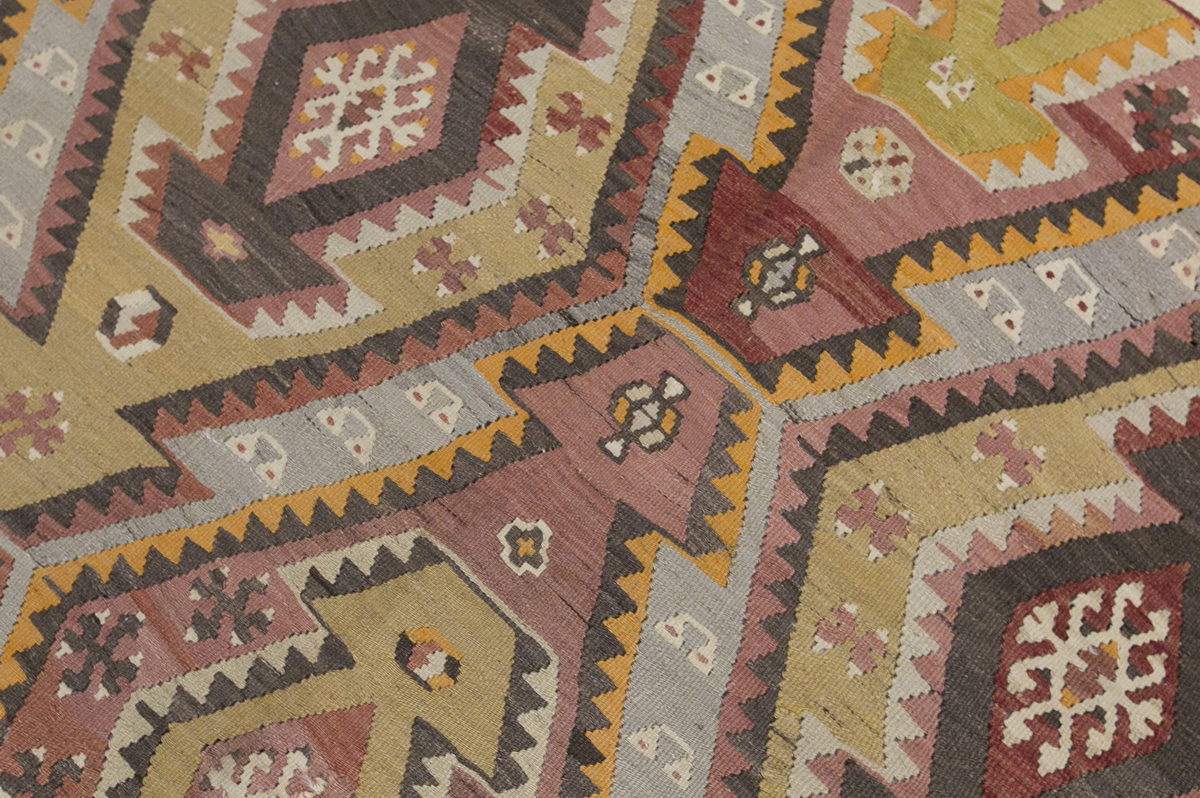 şarkışla tribal kilim, 6x12 ft kilim, 180x370 cm