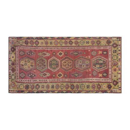 şarkışla tribal kilim, 6x15 ft kilim, 190x443 cm