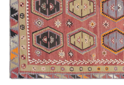 şarkışla tribal kilim, 7x12 ft kilim, 215x356 cm