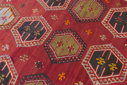 şarkışla tribal kilim, 7x12 ft kilim, 225x360 cm