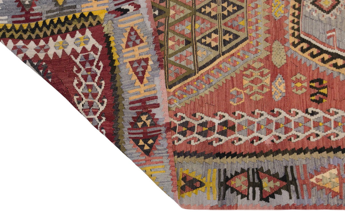 şarkışla tribal kilim, 7x14 ft, 208x423 cm