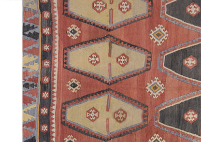 şarkışla tribal kilim, 8x11 ft kilim, 247x334 cm