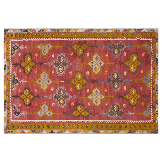 Şarkışla tribal kilim, 8x12 ft kilim, 236x378 cm