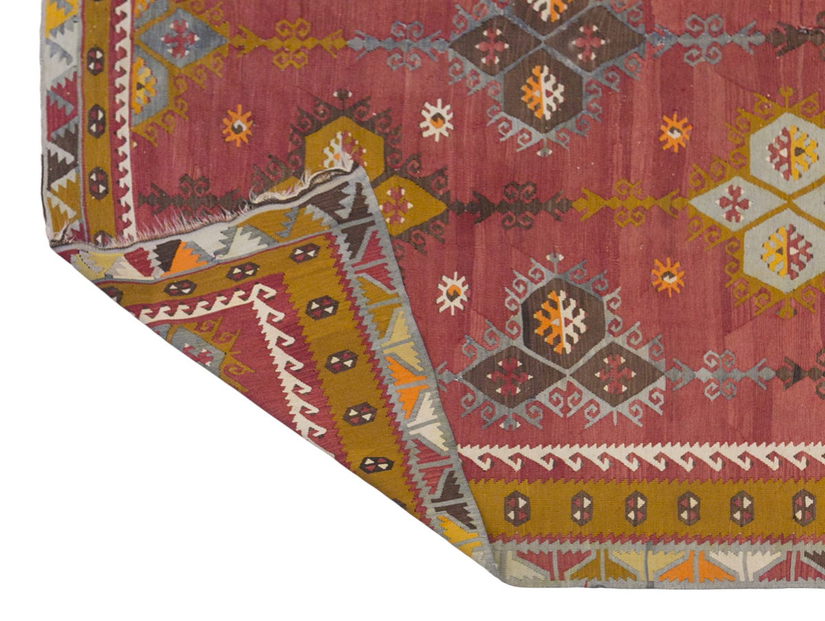 Şarkışla tribal kilim, 8x12 ft kilim, 236x378 cm