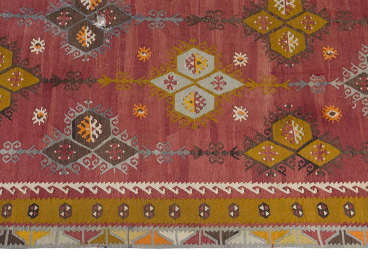 Şarkışla tribal kilim, 8x12 ft kilim, 236x378 cm