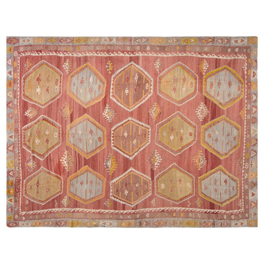 şarkışla tribal kilim, 8x12 ft kilim, 238x367 cm
