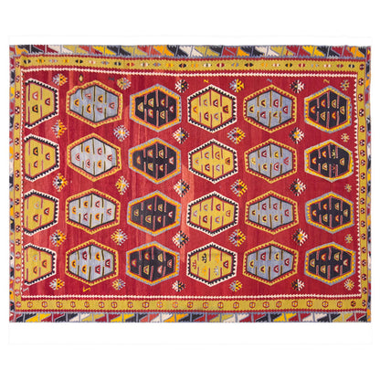 Şarkışla tribal kilim, 8x12 ft kilim, 240x358 cm