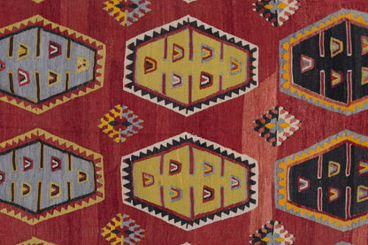 Şarkışla tribal kilim, 8x12 ft kilim, 240x358 cm