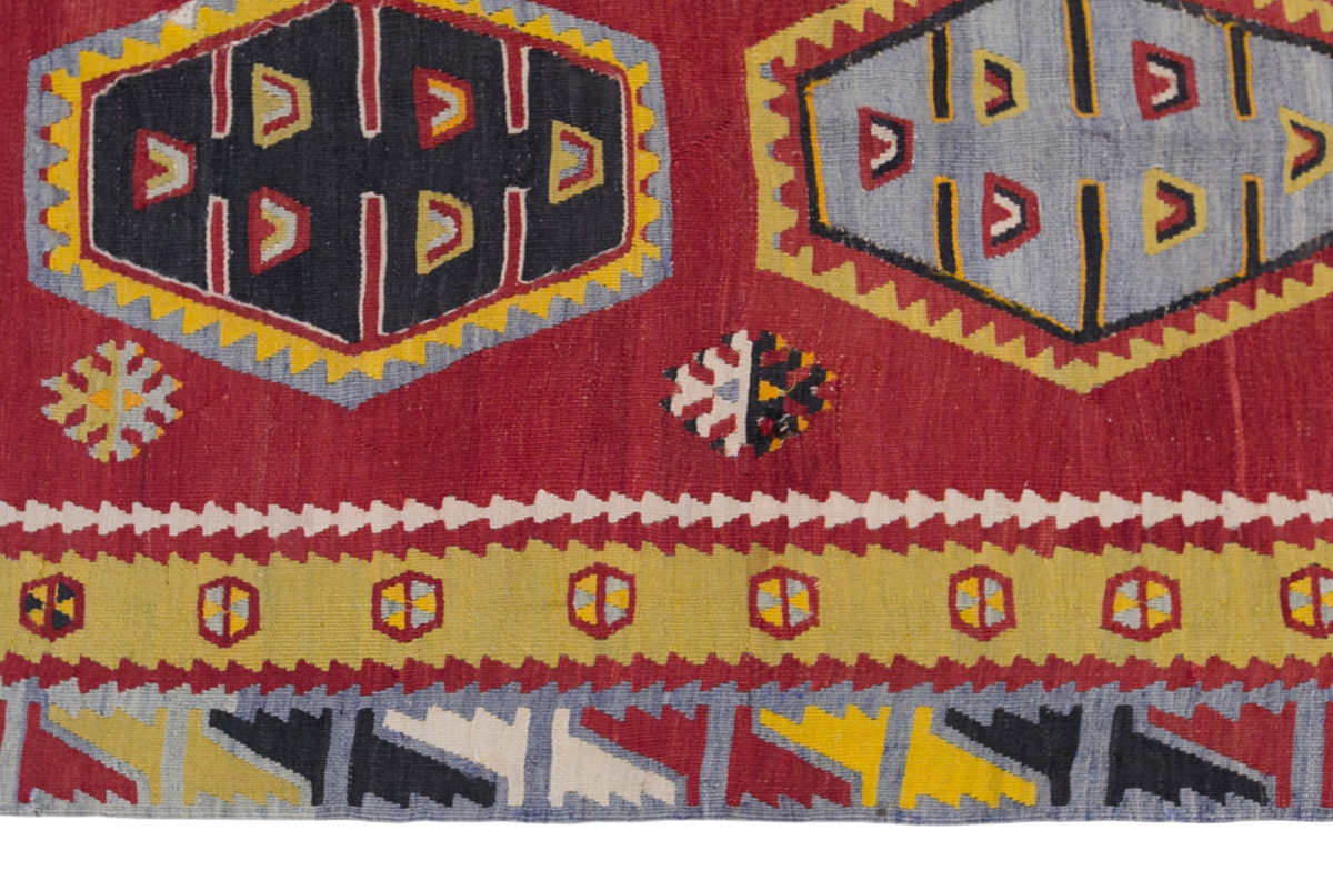 Şarkışla tribal kilim, 8x12 ft kilim, 240x358 cm