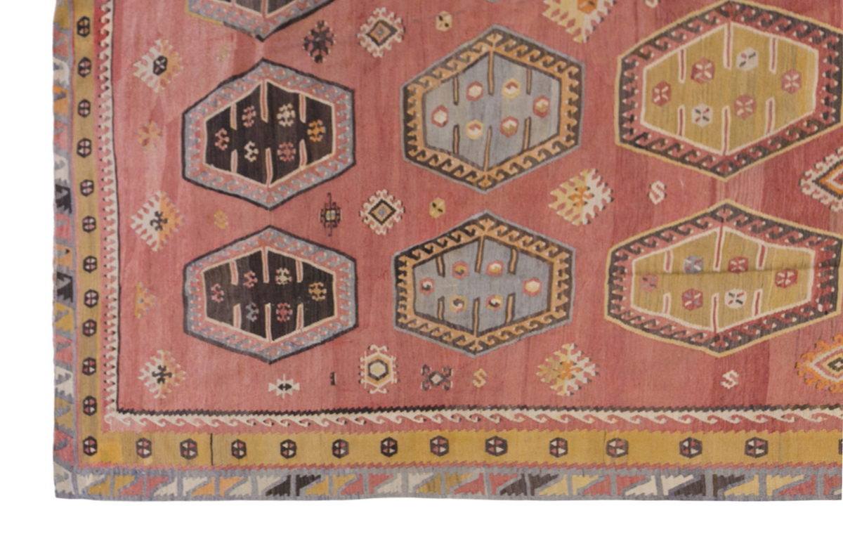 Şarkışla tribal kilim, 8x12 ft kilim, 243x378 cm kilim