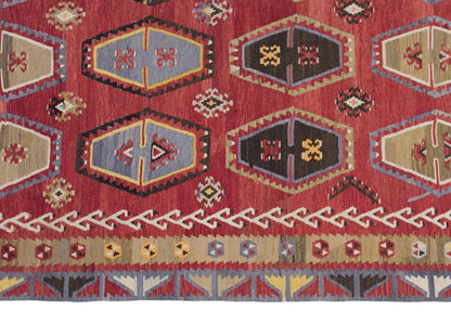 şarkışla tribal kilim, 8x12 ft kilim, 255x358 cm