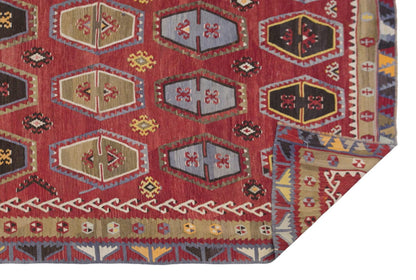 şarkışla tribal kilim, 8x12 ft kilim, 255x358 cm