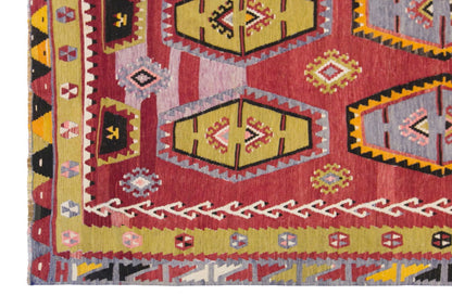 şarkışla tribal kilim, 8x12 ft kilim, 258x368 cm