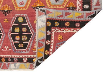 şarkışla tribal kilim, 8x13 ft kilim, 231x388 cm