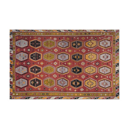 Şarkışla tribal kilim, 8x13 ft kilim, 250x389 cm
