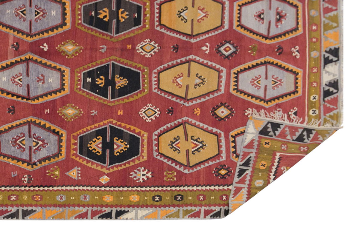 Şarkışla tribal kilim, 8x13 ft kilim, 250x389 cm