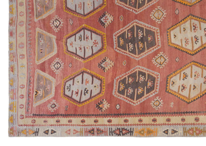 Şarkışla tribal kilim, 8x13 ft kilim, 257x410 cm kilim