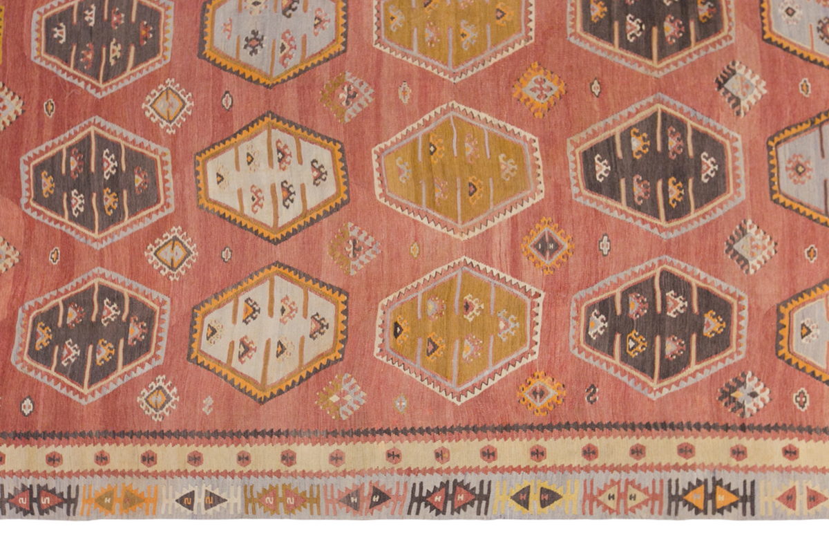 Şarkışla tribal kilim, 8x13 ft kilim, 257x410 cm kilim