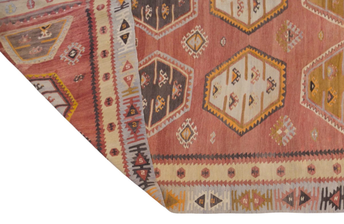 Şarkışla tribal kilim, 8x13 ft kilim, 257x410 cm kilim