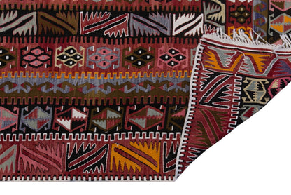 şarkışla tribal kilim, 8x17 ft kilim, 234x512 cm