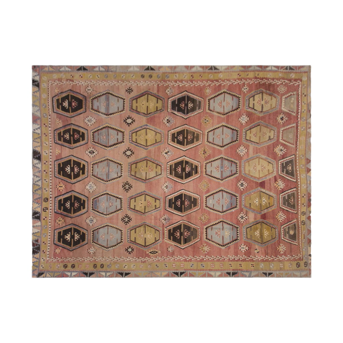 Şarkışla tribal kilim, 9x12 ft kilim, 286x369 cm