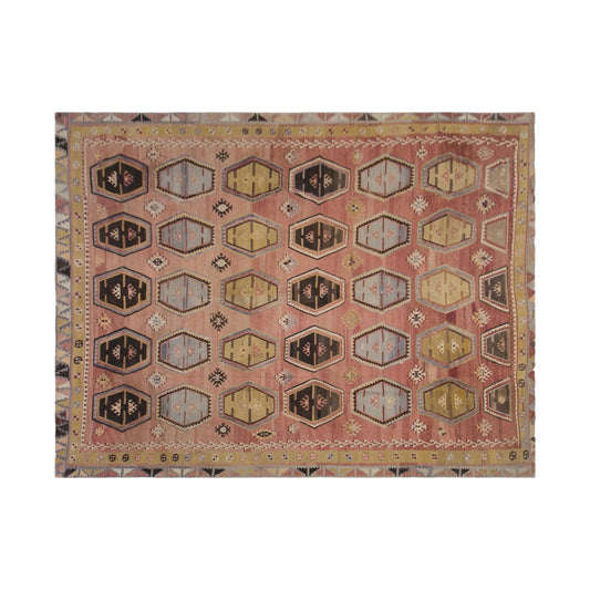 Şarkışla tribal kilim, 9x12 ft kilim, 286x369 cm
