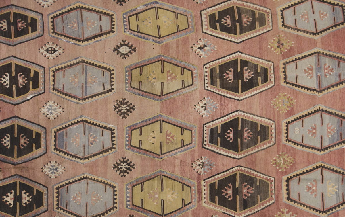 Şarkışla tribal kilim, 9x12 ft kilim, 286x369 cm