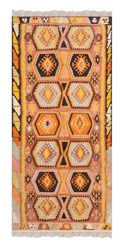 Sivas Şarkışla Kilim Runner – 113 × 316 cm, 3.8 × 10.4 ft