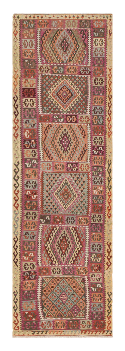Sivas Şarkışla Kilim Runner, 82 x 363 cm / 2'8 x 12 feet