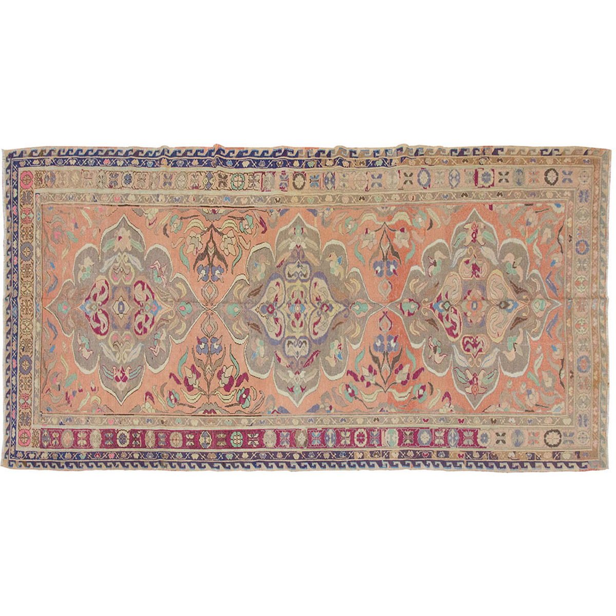 Soumak Rug,Caucasian Soumak, Turkish Soumak, Caucasian Kilim,Vintage Kilim, 6'4 x 11'2 feet, 192 x 340 cm