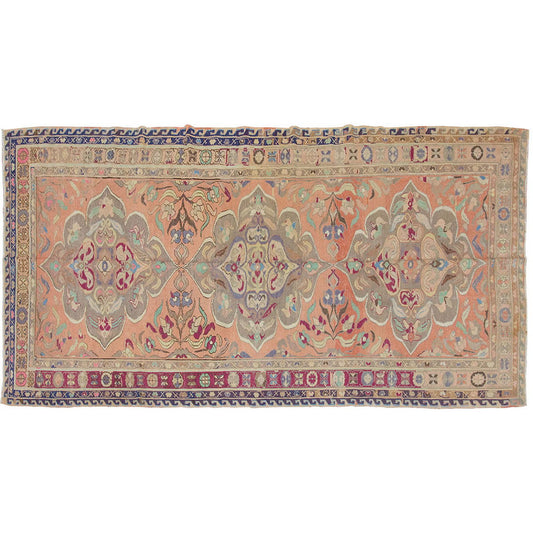 Soumak Rug,Caucasian Soumak, Turkish Soumak, Caucasian Kilim,Vintage Kilim, 6'4 x 11'2 feet, 192 x 340 cm
