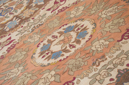 Soumak Rug,Caucasian Soumak, Turkish Soumak, Caucasian Kilim,Vintage Kilim, 5'11 x 12'2 feet, 180 x 370 cm