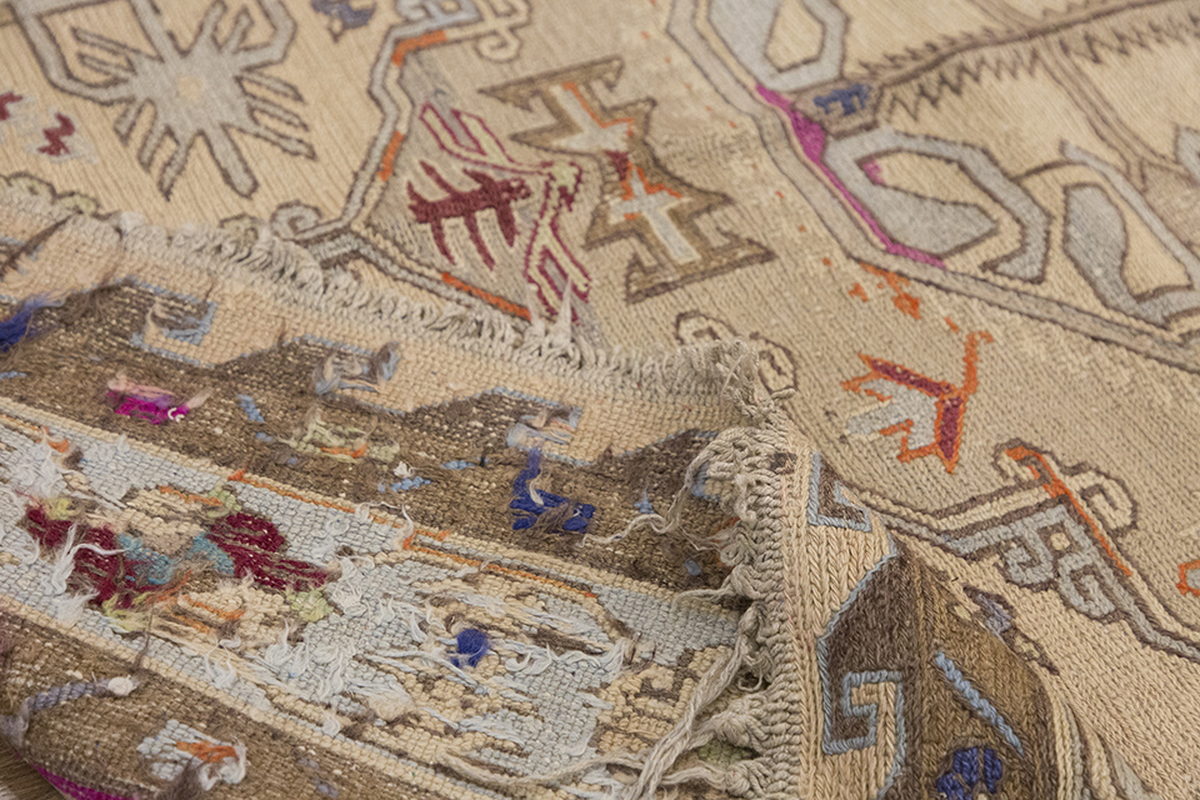 Soumak Rug,Caucasian Soumak, Turkish Soumak, Caucasian Kilim,Vintage Kilim, 6 x 11 feet, 182 x 335 cm