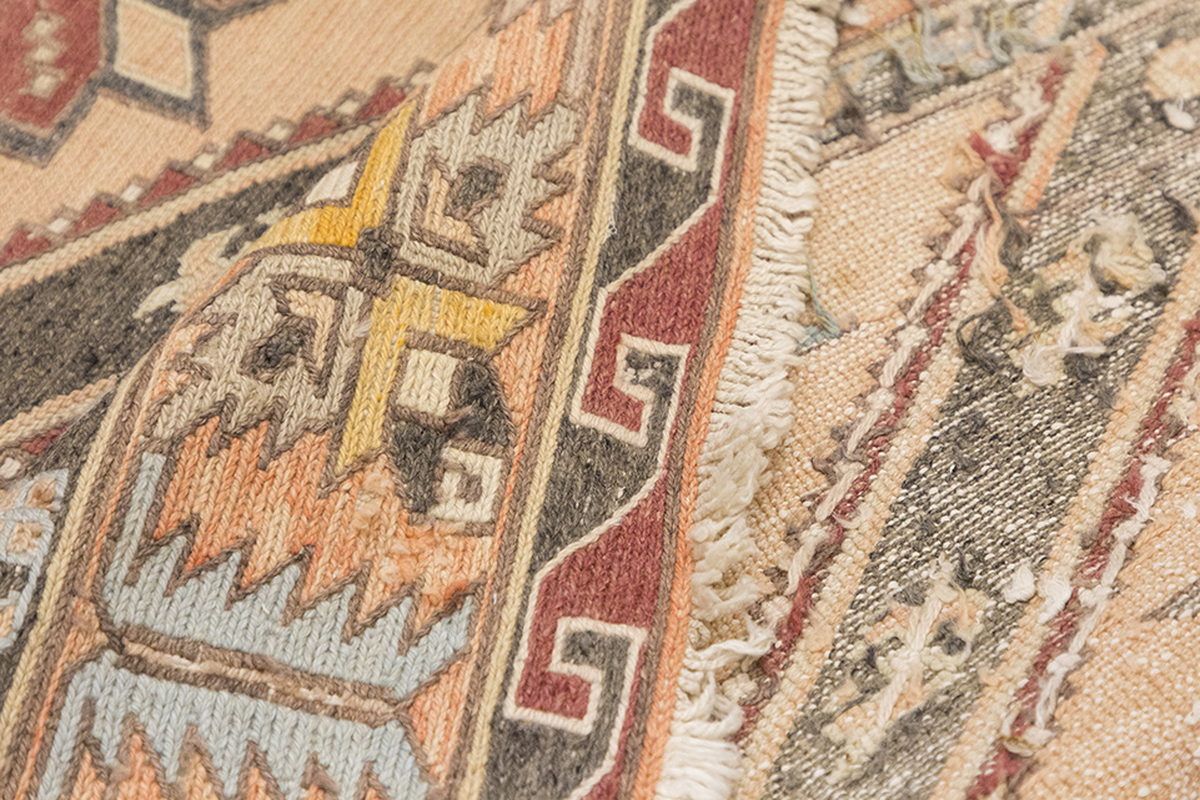Soumak Rug,Caucasian Soumak, Turkish Soumak, Caucasian Kilim,Vintage Kilim, 7'3 x 15 feet, 222 x 458 cm