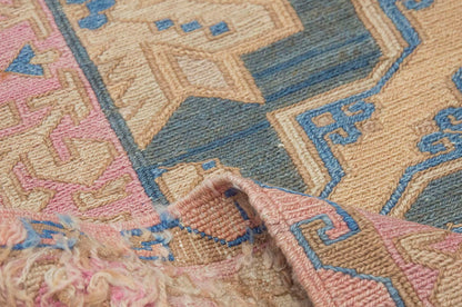 Soumak Rug,Caucasian Soumak, Turkish Soumak, Caucasian Kilim,Vintage Kilim, 5'9 x 10'9 feet, 175 x 327 cm
