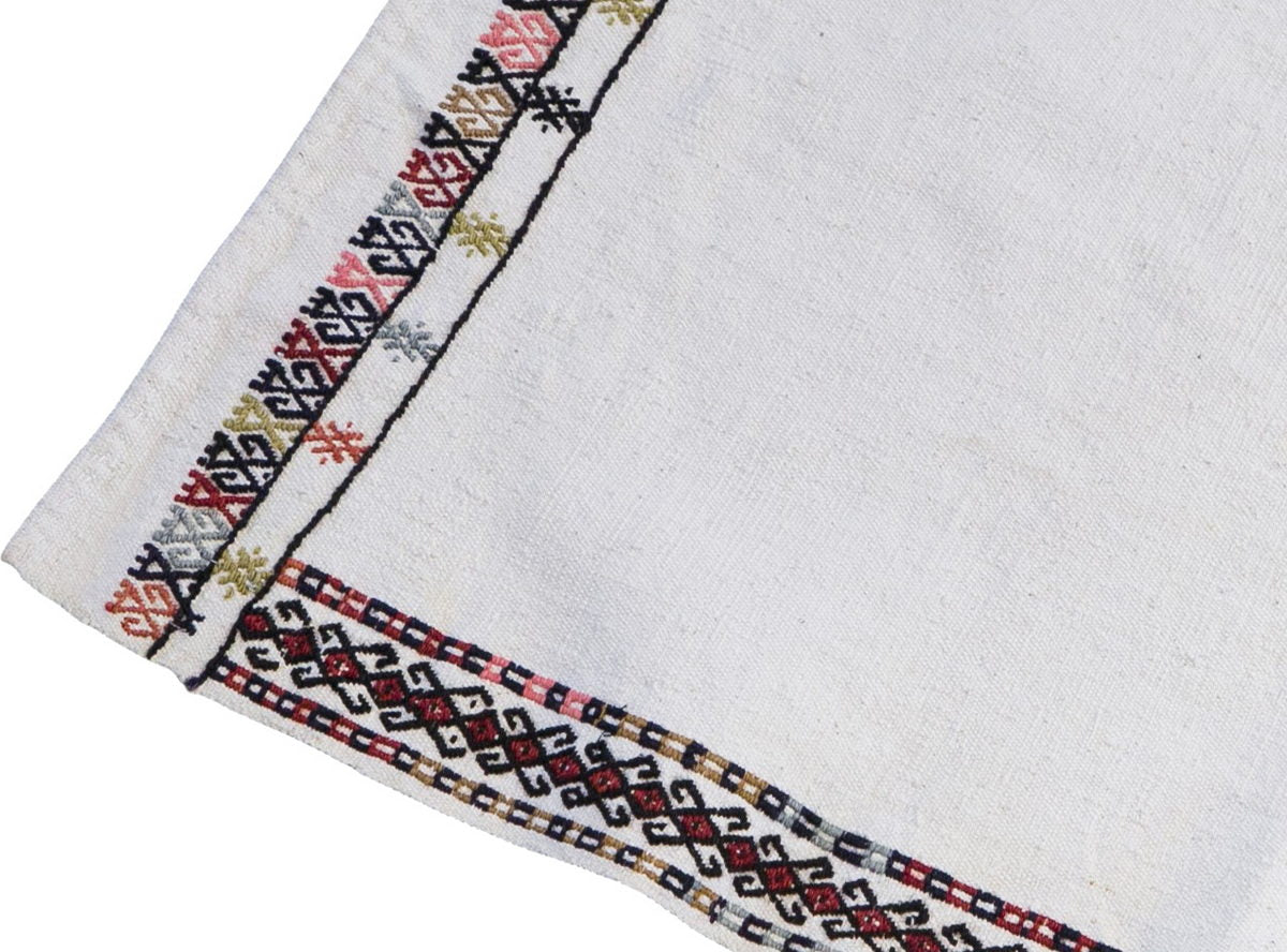 Stripe Kilim Rug, 133 x 211/4'4" x 6'11"