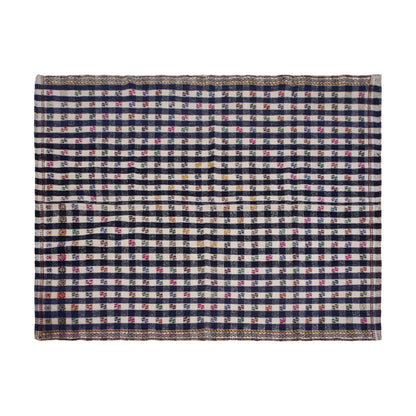 Stripe Kilim Rug 202x260cm (6'7" x 8'6")