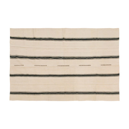 Striped Design Turkish Kilim Rug, 5'5 x 8 feet & 165 x 245 cm