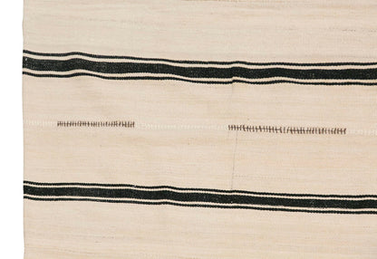 Striped Design Turkish Kilim Rug, 5'5 x 8 feet & 165 x 245 cm